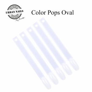 Colorpops Oval Shape clear