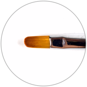 Exclusive brush Gel Oval 8