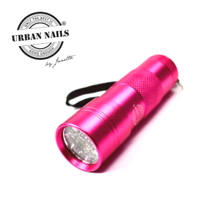 UV flashlight pink