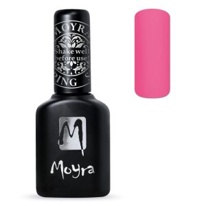 Moyra FP09 foil polish for stamping pink
